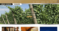 Desktop Screenshot of greatestatesniagara.com